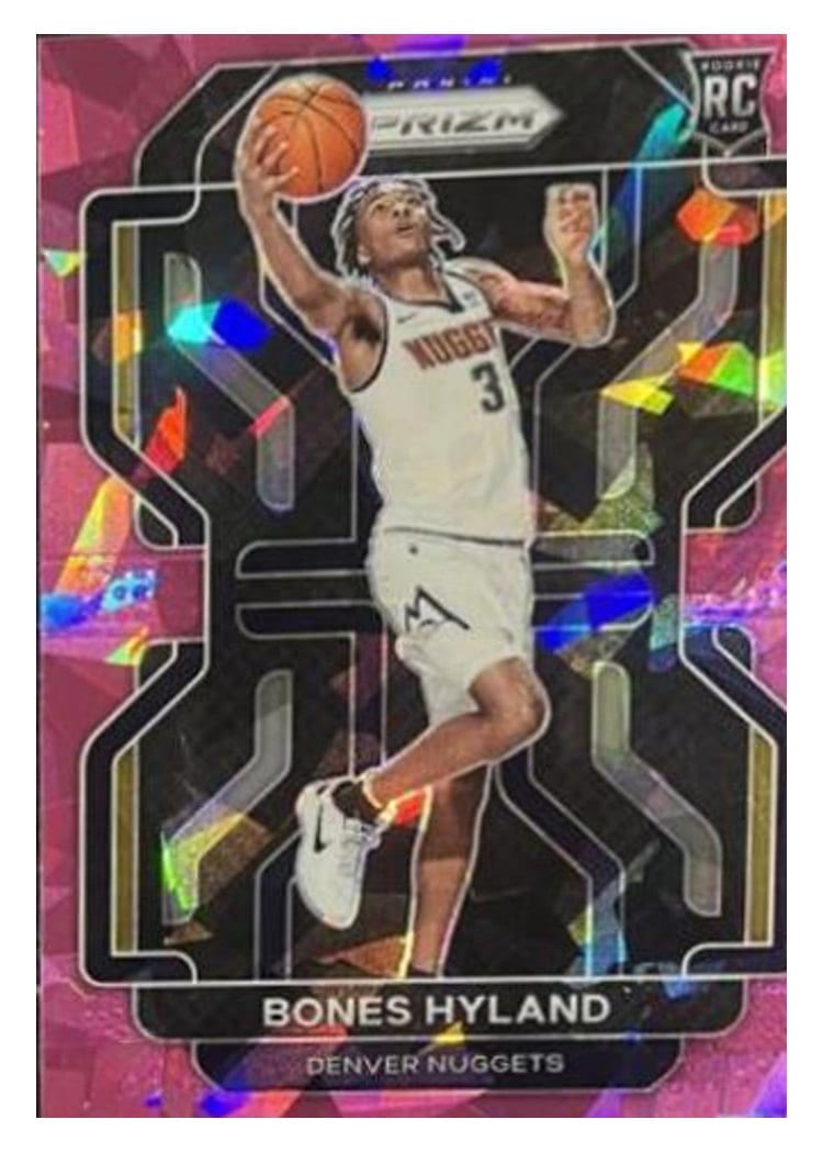2022-23 Panini Prizm Base Set Bones Hyland #27 card