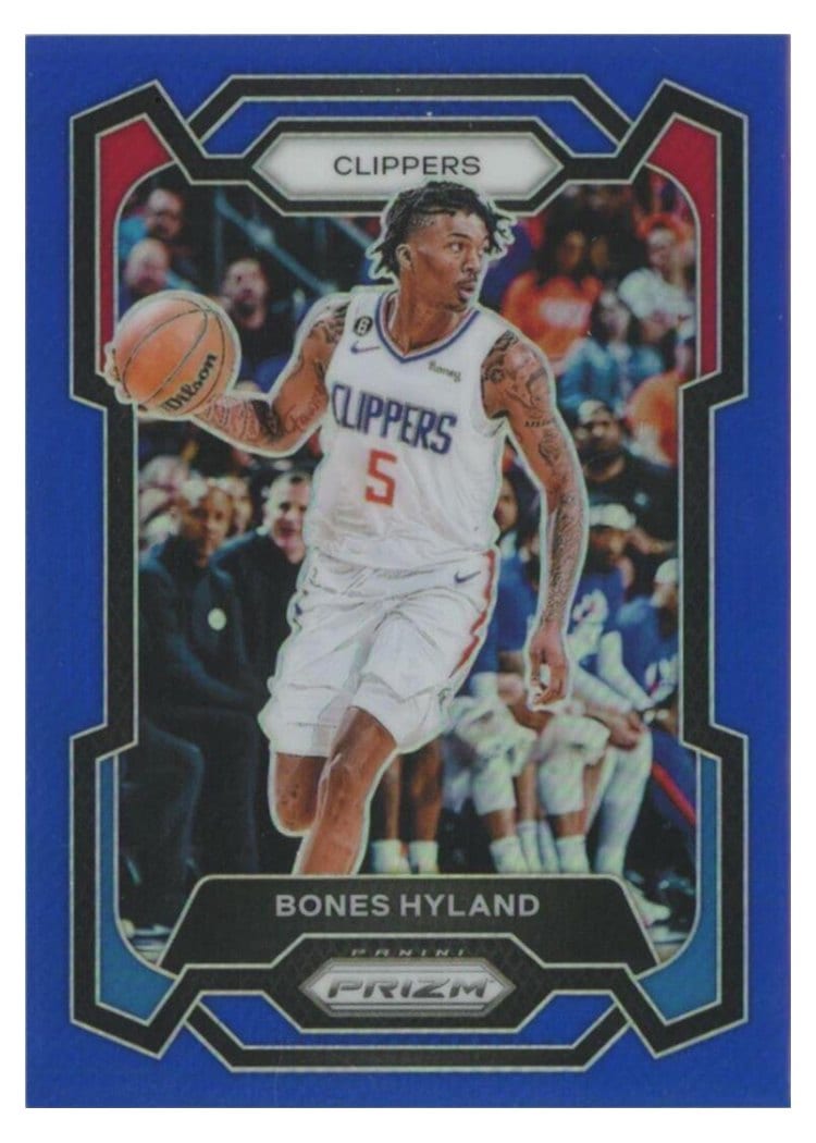 2023-24 Panini Prizm Base Set Bones Hyland #56 card