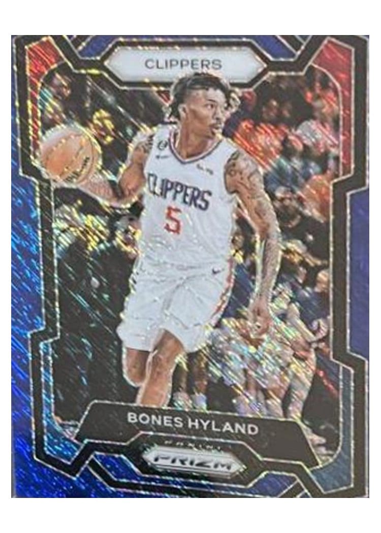 2023-24 Panini Prizm Base Set Bones Hyland #56 card
