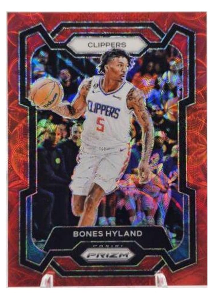 2023-24 Panini Prizm Base Set Bones Hyland #56 card