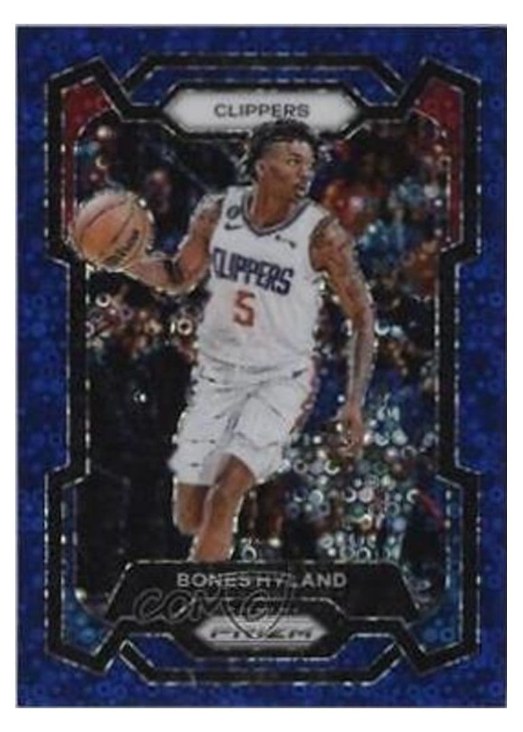 2023-24 Panini Prizm Base Set Bones Hyland #56 card