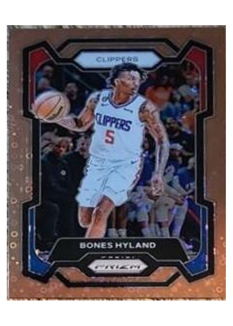 2023-24 Panini Prizm Base Set Bones Hyland #56 card