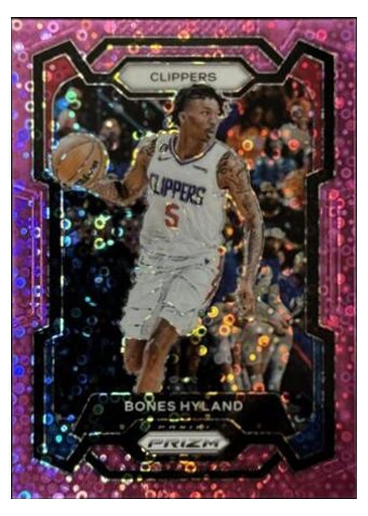 2023-24 Panini Prizm Base Set Bones Hyland #56 card