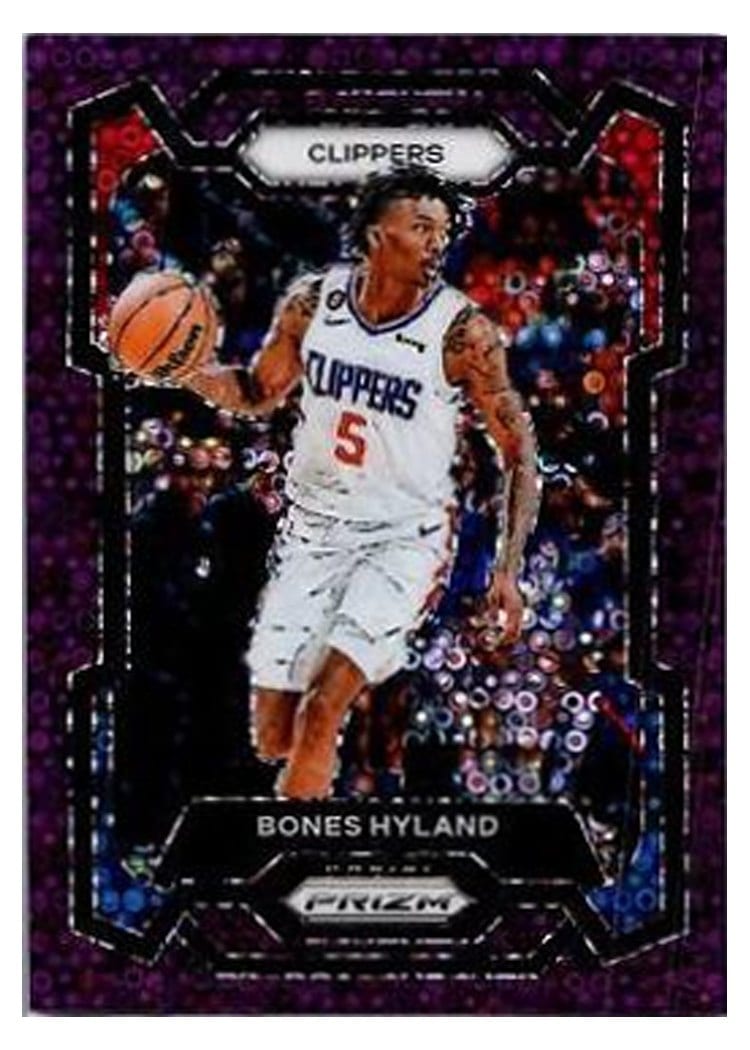 2023-24 Panini Prizm Base Set Bones Hyland #56 card