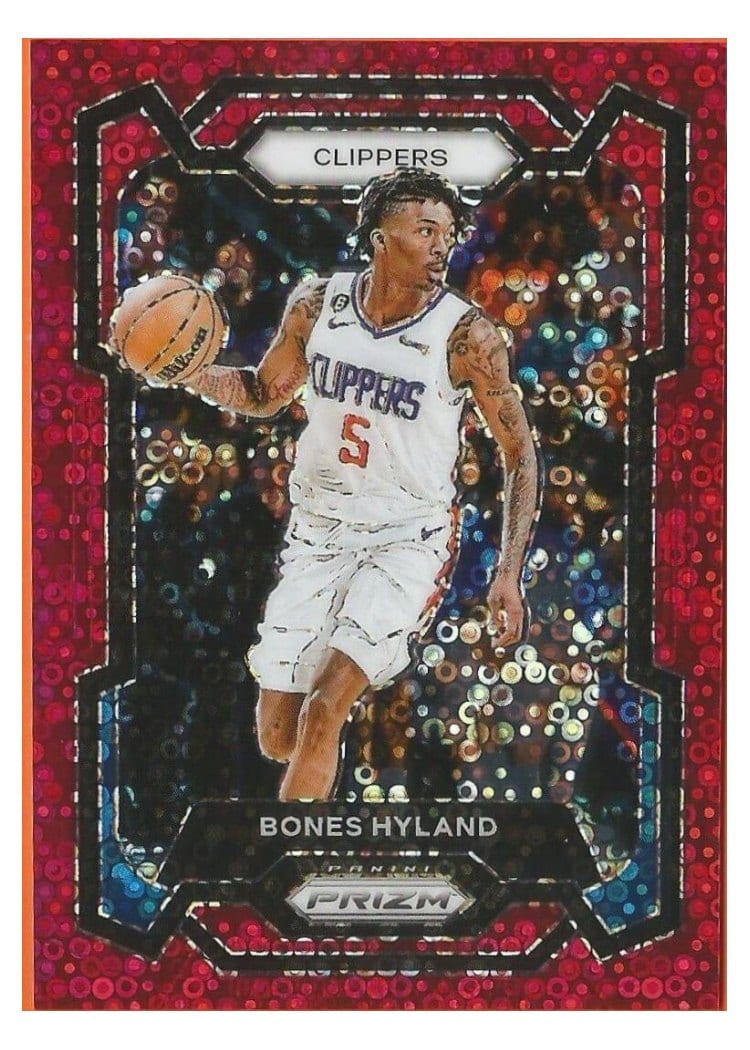 2023-24 Panini Prizm Base Set Bones Hyland #56 card