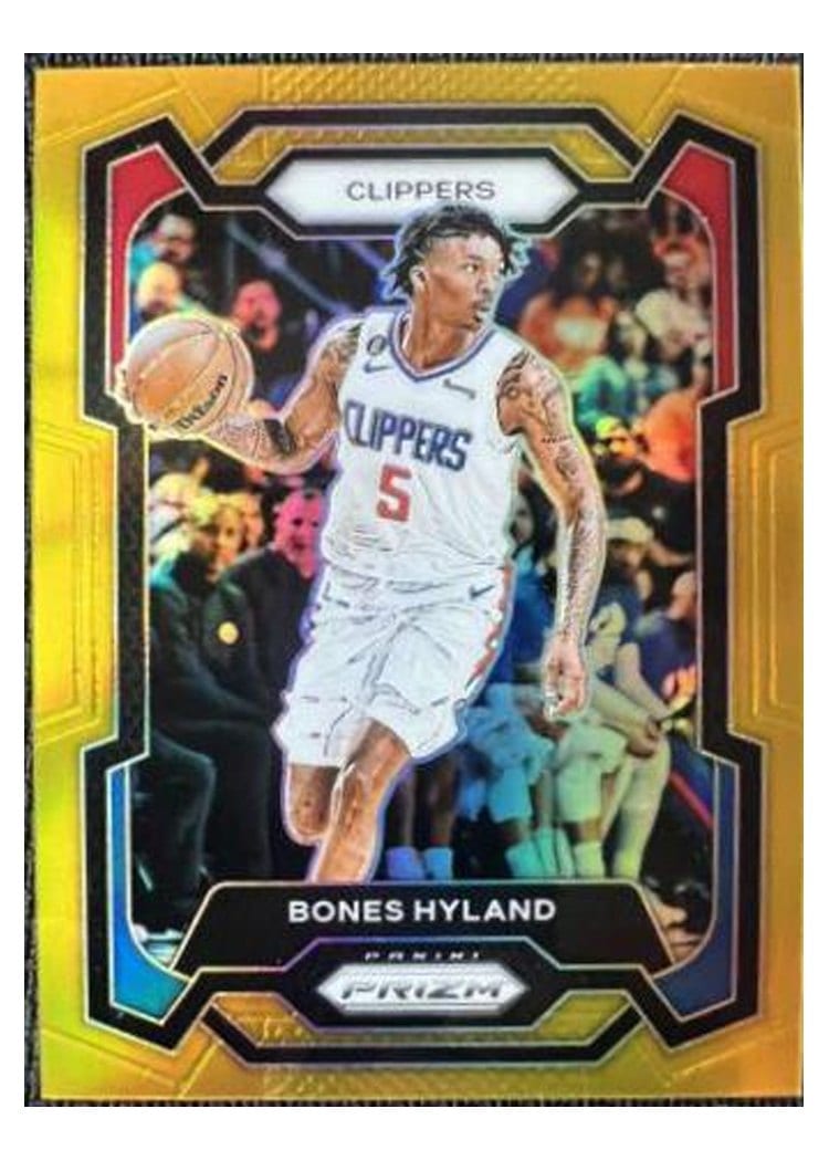 2023-24 Panini Prizm Base Set Bones Hyland #56 card