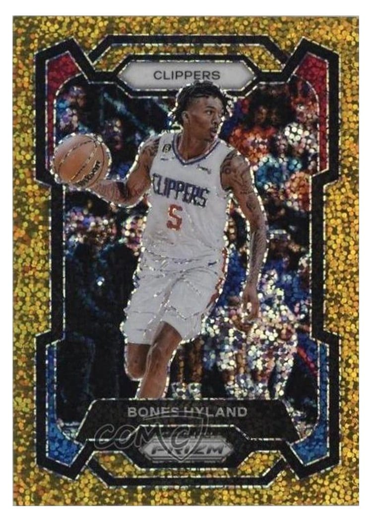 2023-24 Panini Prizm Base Set Bones Hyland #56 card