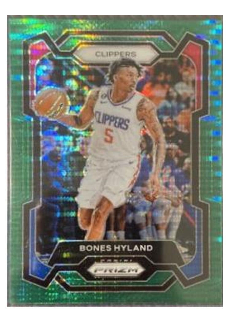 2023-24 Panini Prizm Base Set Bones Hyland #56 card