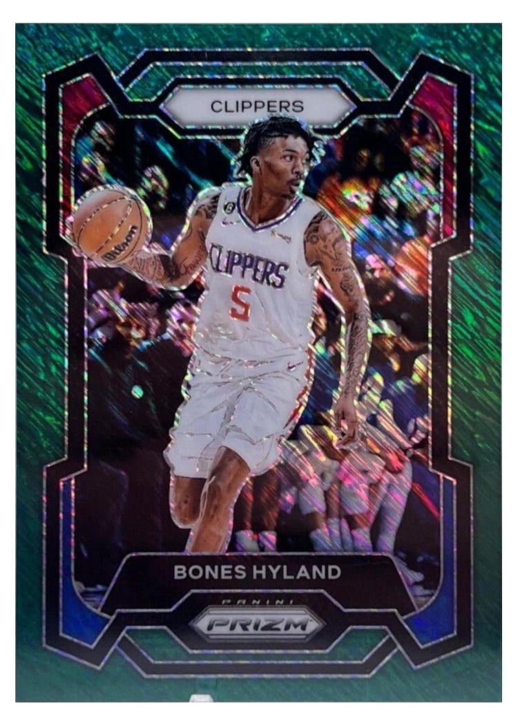 2023-24 Panini Prizm Base Set Bones Hyland #56 card