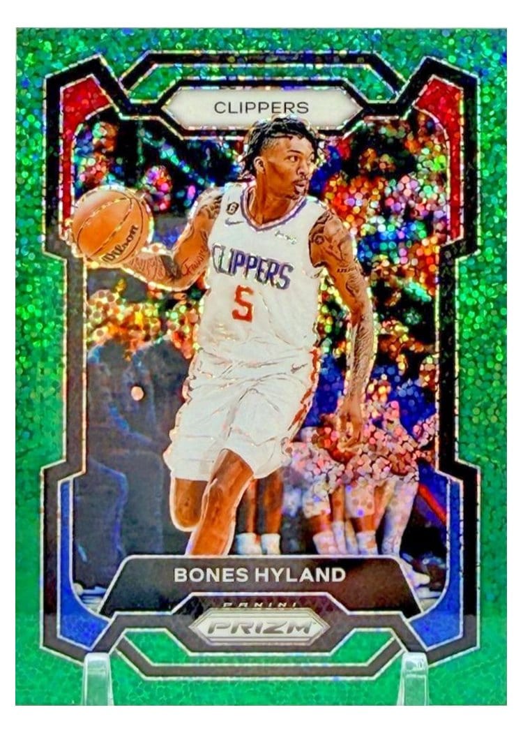 2023-24 Panini Prizm Base Set Bones Hyland #56 card