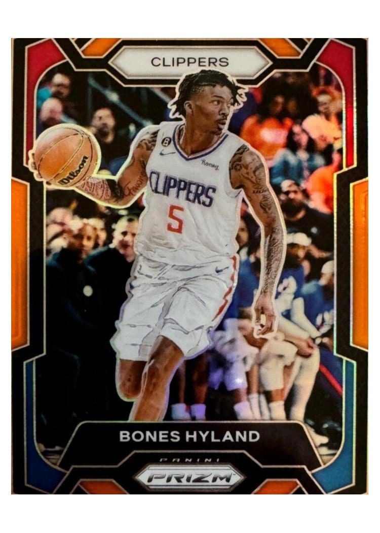 2023-24 Panini Prizm Base Set Bones Hyland #56 card
