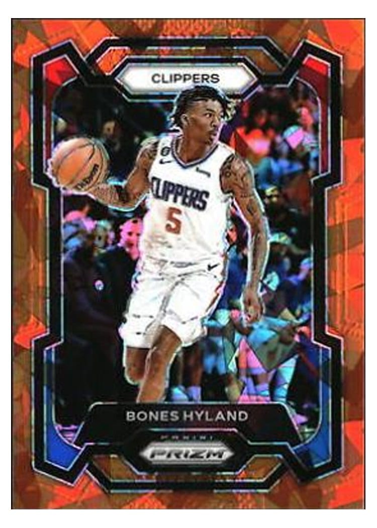 2023-24 Panini Prizm Base Set Bones Hyland #56 card