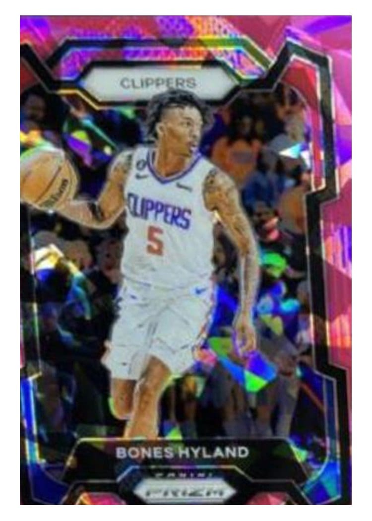 2023-24 Panini Prizm Base Set Bones Hyland #56 card