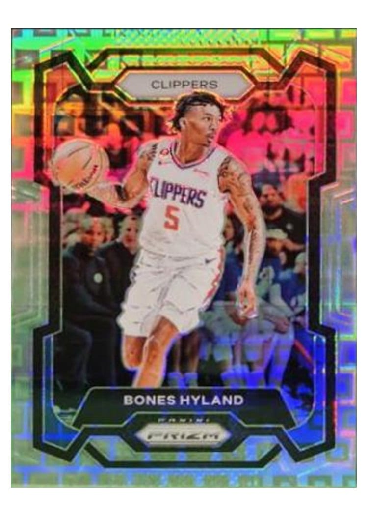 2023-24 Panini Prizm Base Set Bones Hyland #56 card