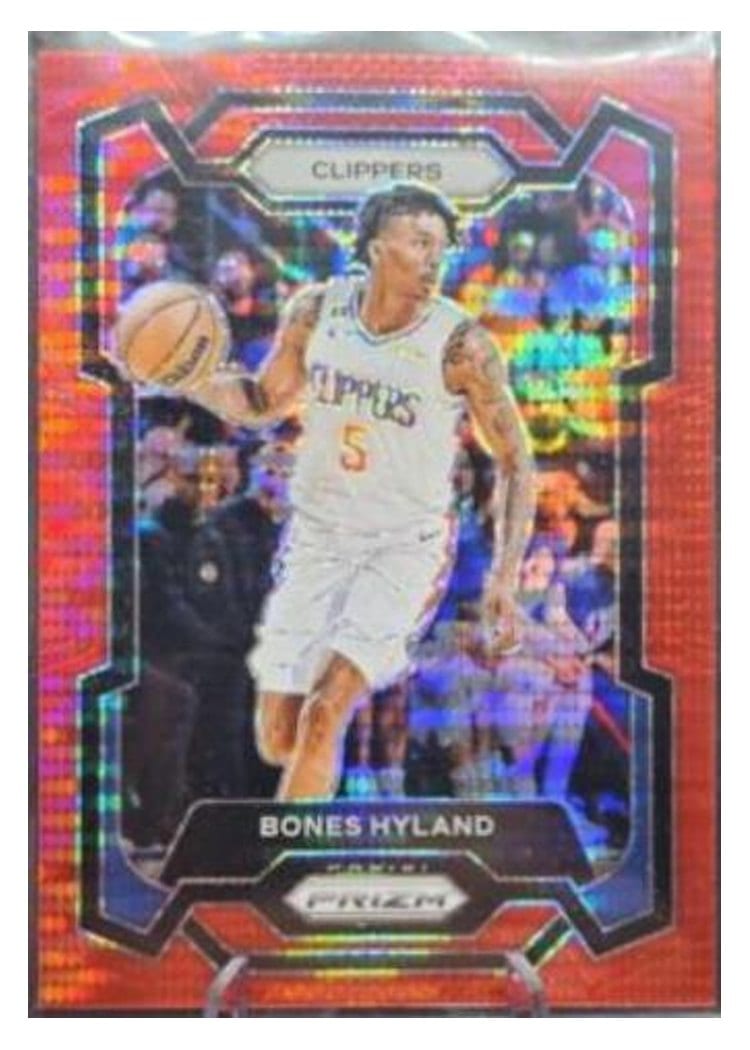 2023-24 Panini Prizm Base Set Bones Hyland #56 card