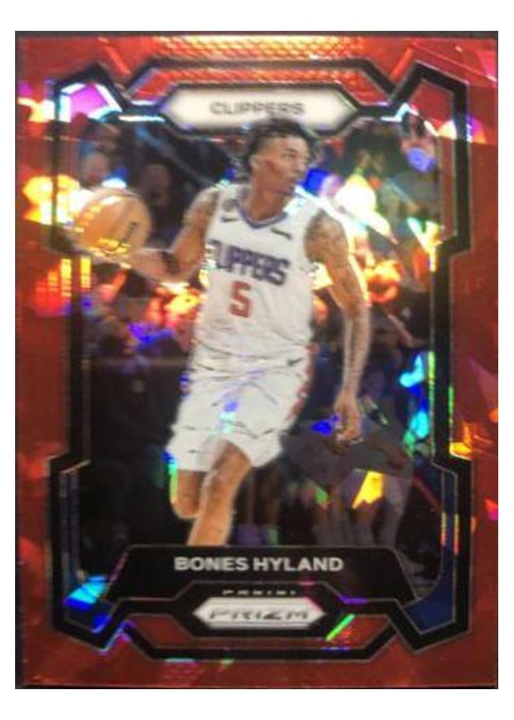 2023-24 Panini Prizm Base Set Bones Hyland #56 card