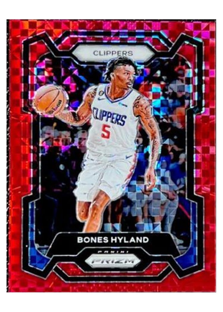 2023-24 Panini Prizm Base Set Bones Hyland #56 card