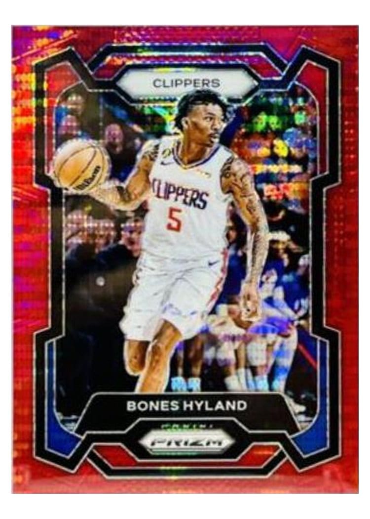 2023-24 Panini Prizm Base Set Bones Hyland #56 card