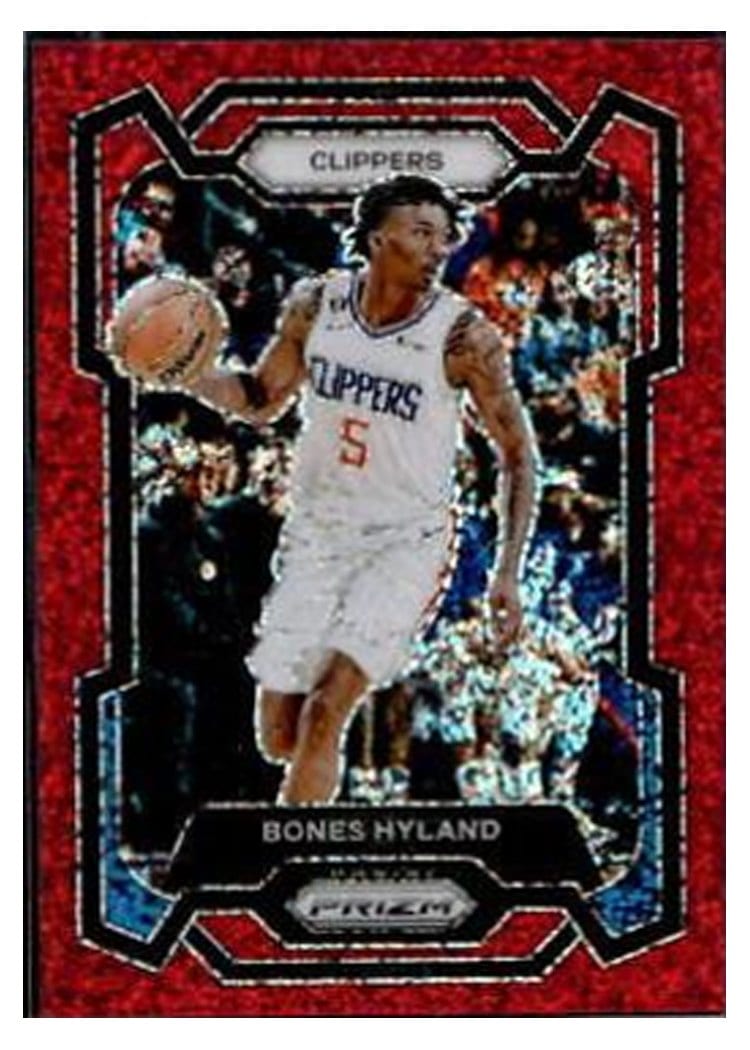 2023-24 Panini Prizm Base Set Bones Hyland #56 card