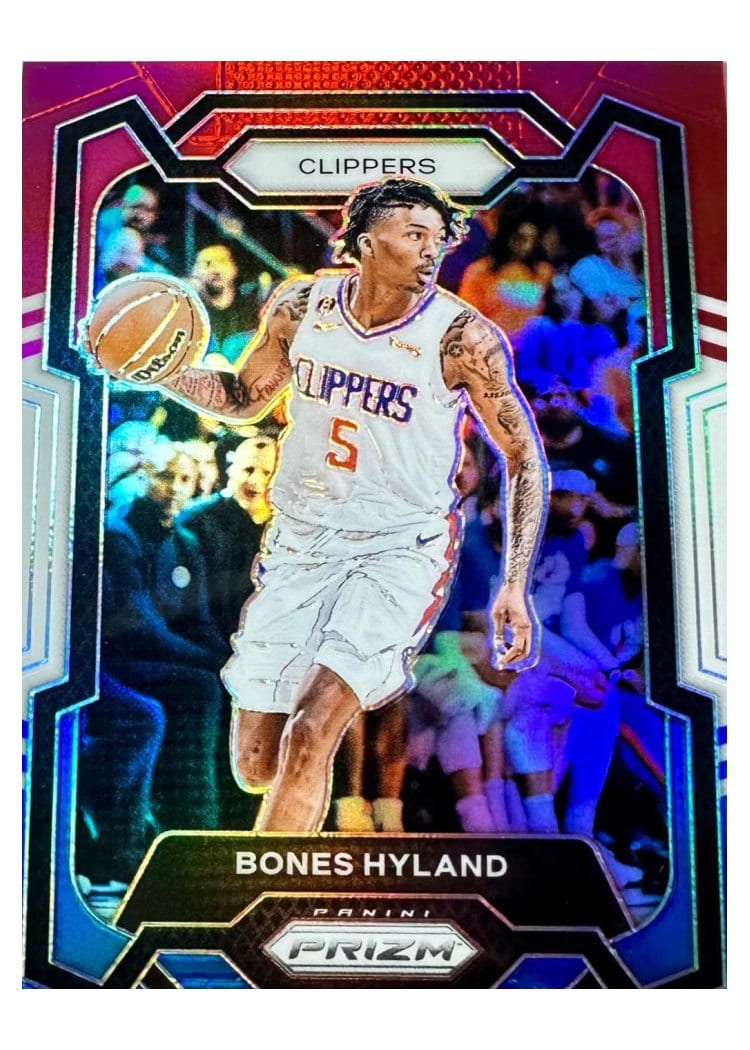 2023-24 Panini Prizm Base Set Bones Hyland #56 card