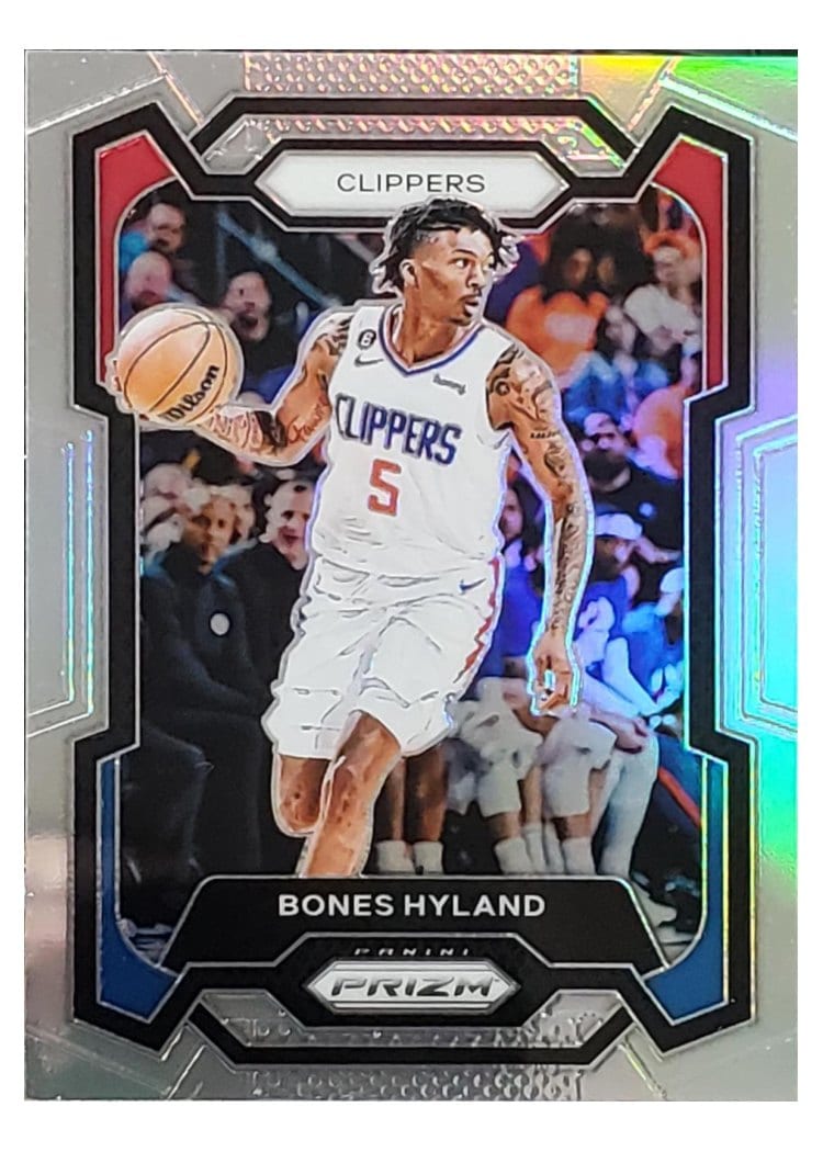2023-24 Panini Prizm Base Set Bones Hyland #56 card