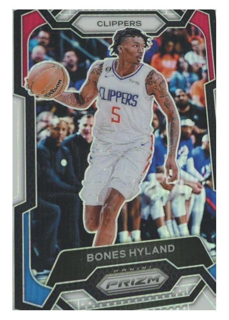 2023-24 Panini Prizm Base Set Bones Hyland #56 card