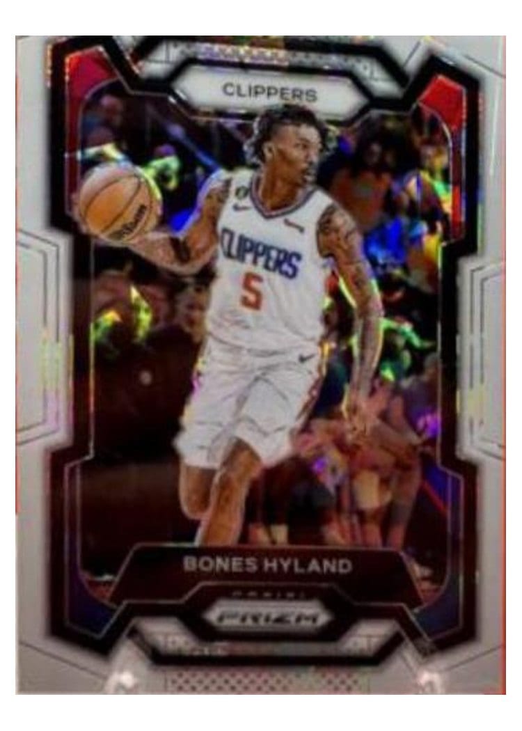 2023-24 Panini Prizm Base Set Bones Hyland #56 card