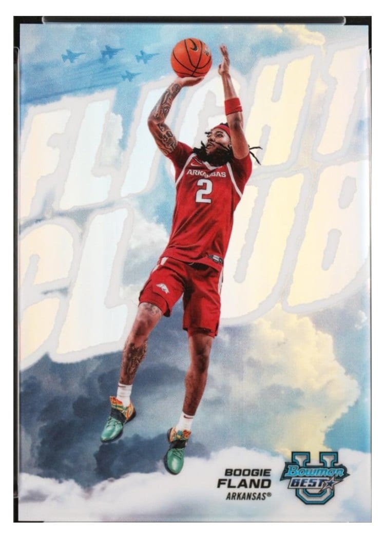 2024-25 Bowman's Best University Flight Club Boogie Fland #FC-5 card