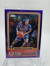 2024 Topps Chrome McDonald's All-American Base Set Boogie Fland #29 card