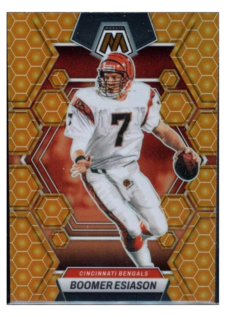 2023 Panini Mosaic Base Set Boomer Esiason #46 card