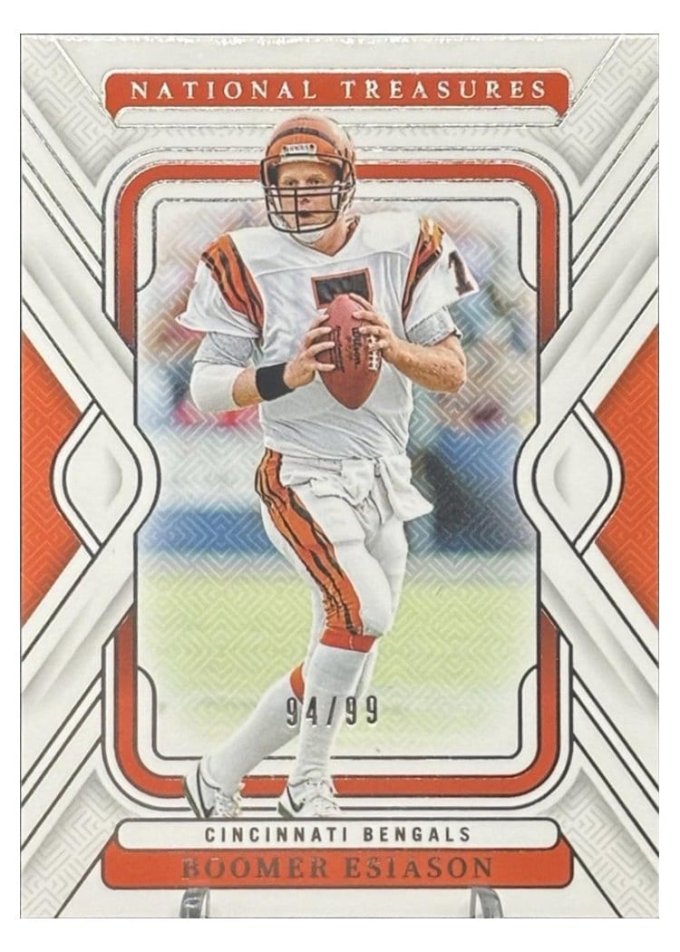 2024 Panini National Treasures Base Set Boomer Esiason #22 card