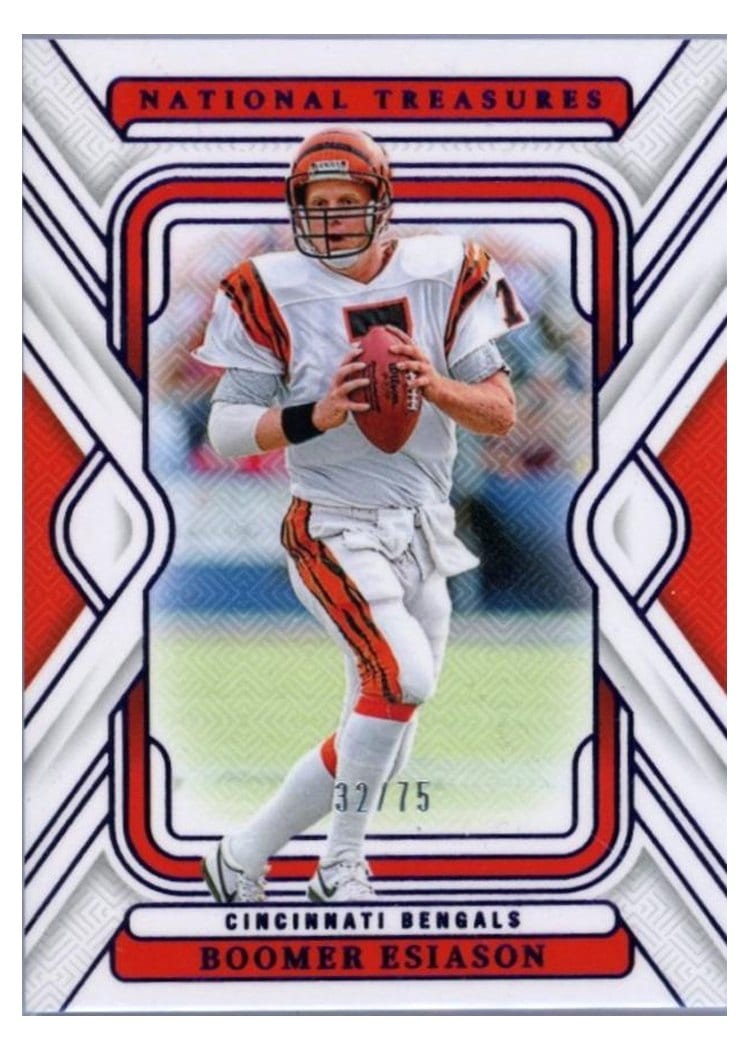 2024 Panini National Treasures Base Set Boomer Esiason #22 card
