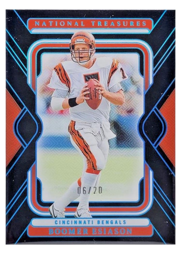 2024 Panini National Treasures Base Set Boomer Esiason #22 card