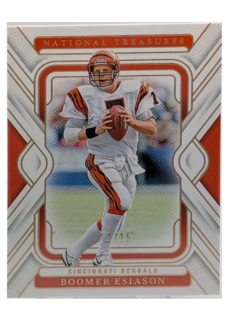2024 Panini National Treasures Base Set Boomer Esiason #22 card