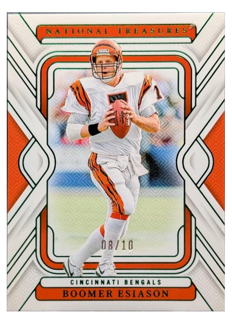 2024 Panini National Treasures Base Set Boomer Esiason #22 card