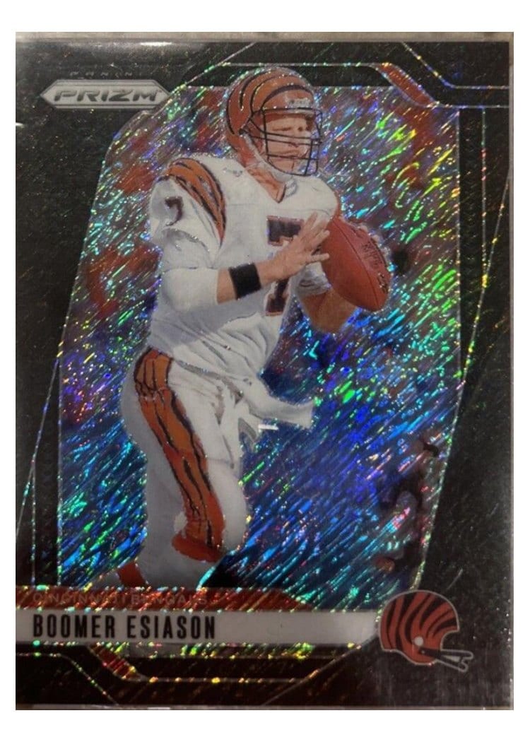 2024 Panini Prizm Base Set Boomer Esiason Black Shimmer #61