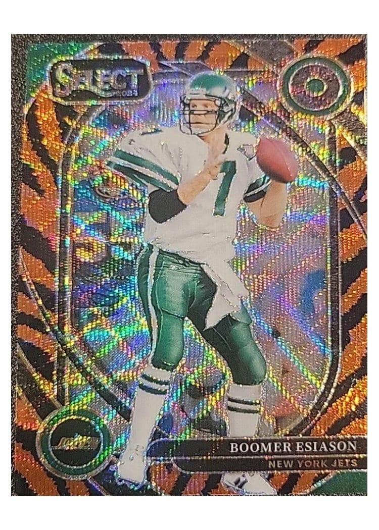 2024 Panini Select Base Set Boomer Esiason Tiger Prizm #209 card