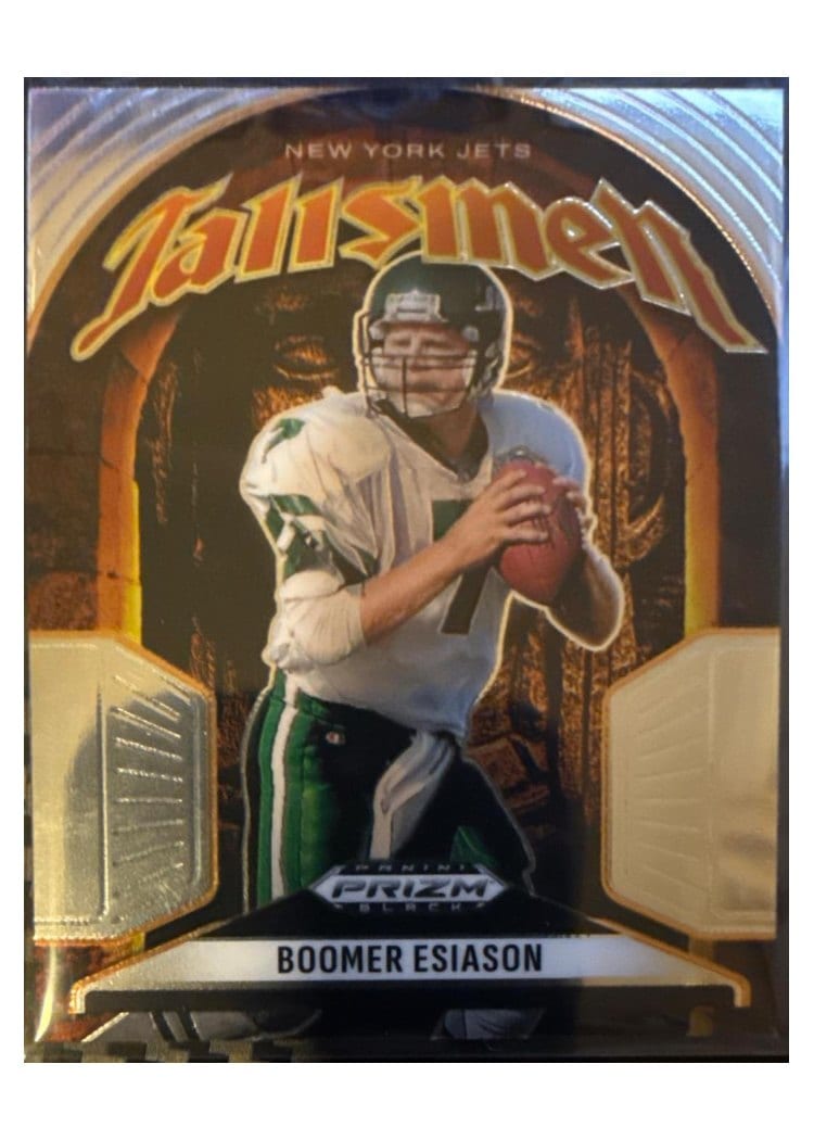 2025 Panini Prizm Black Talismen Boomer Esiason #6 card