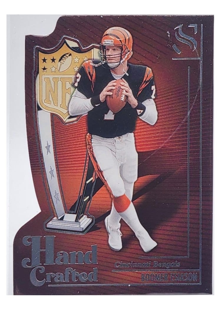 2025 Panini Silhouette Hand Crafted MVP Boomer Esiason #17 card