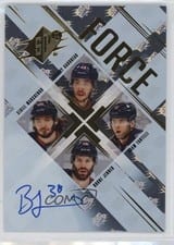 2024-25 SPx Force Autograph Parallel Boone Jenner #SF-GMFJ card