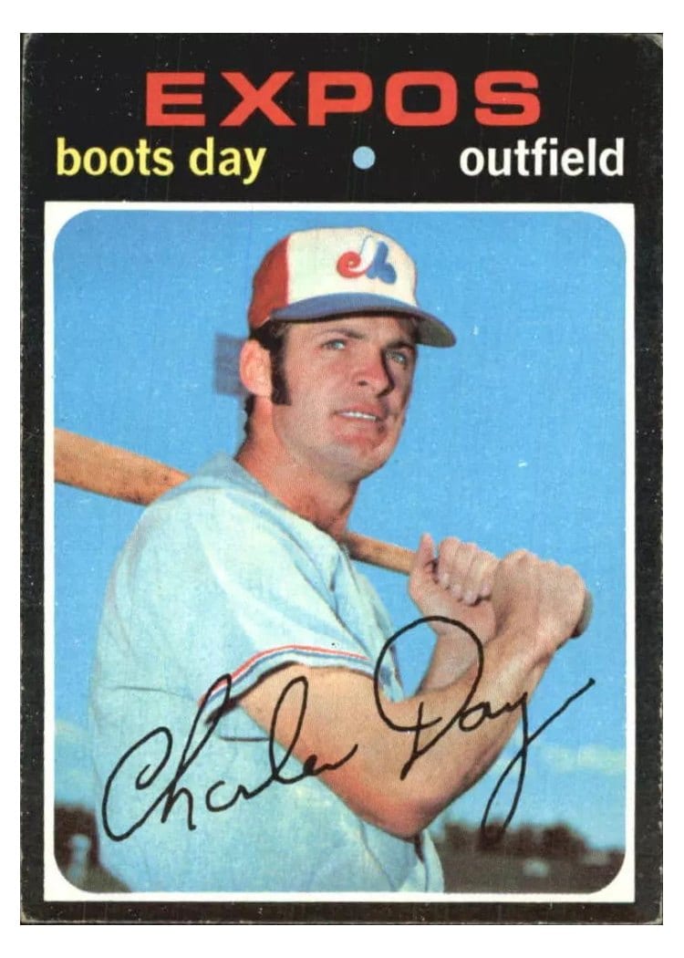 1971 Topps Boots Day #42 card