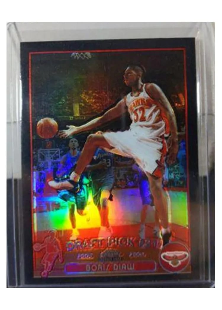 2003 Topps Chrome Boris Diaw #131 card