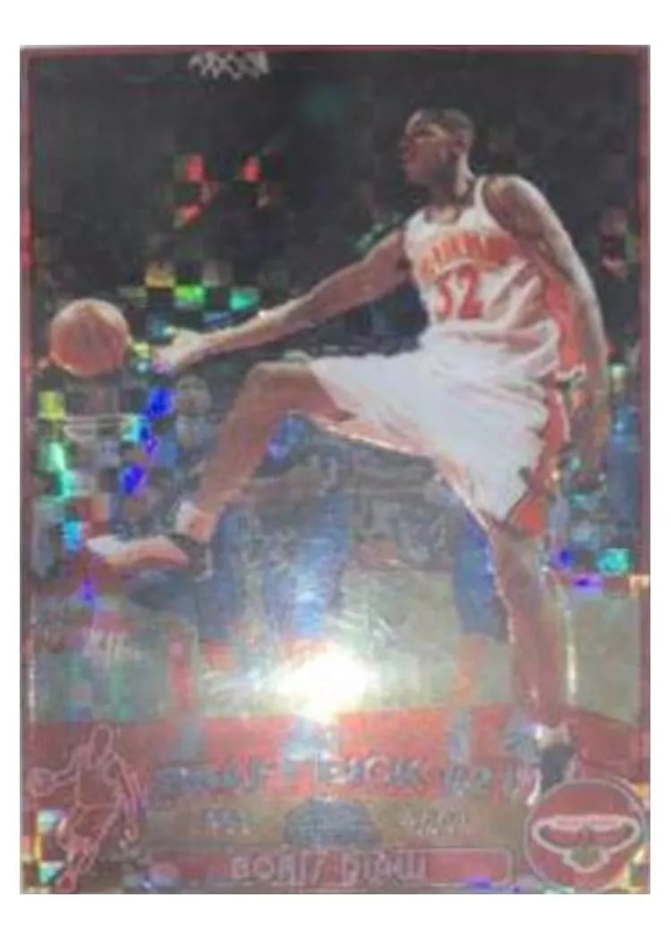 2003 Topps Chrome Boris Diaw #131 card