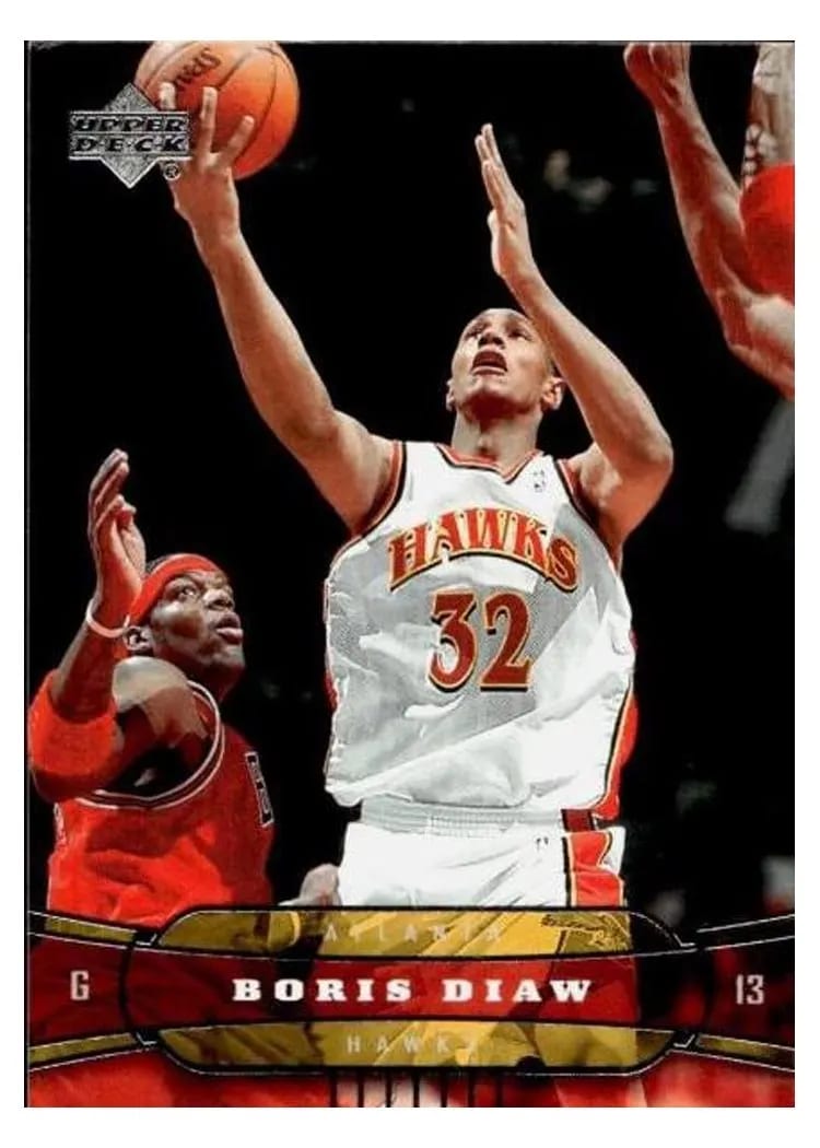2004 Upper Deck Boris Diaw #2 card