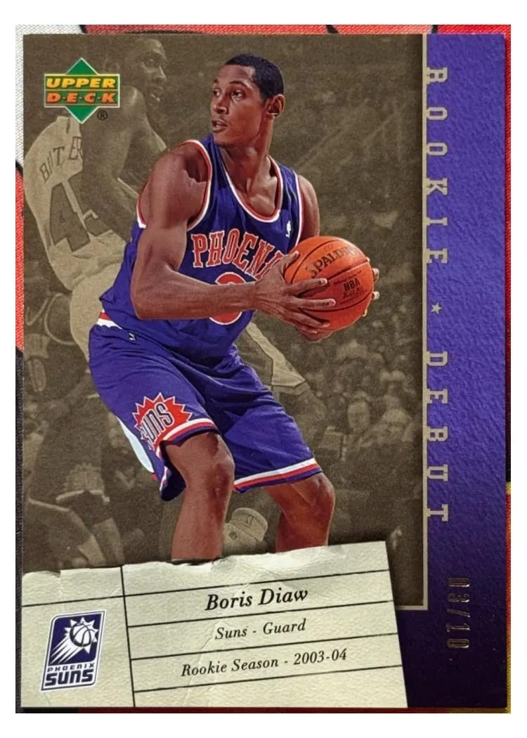 2006 Upper Deck Rookie Debut Boris Diaw #75