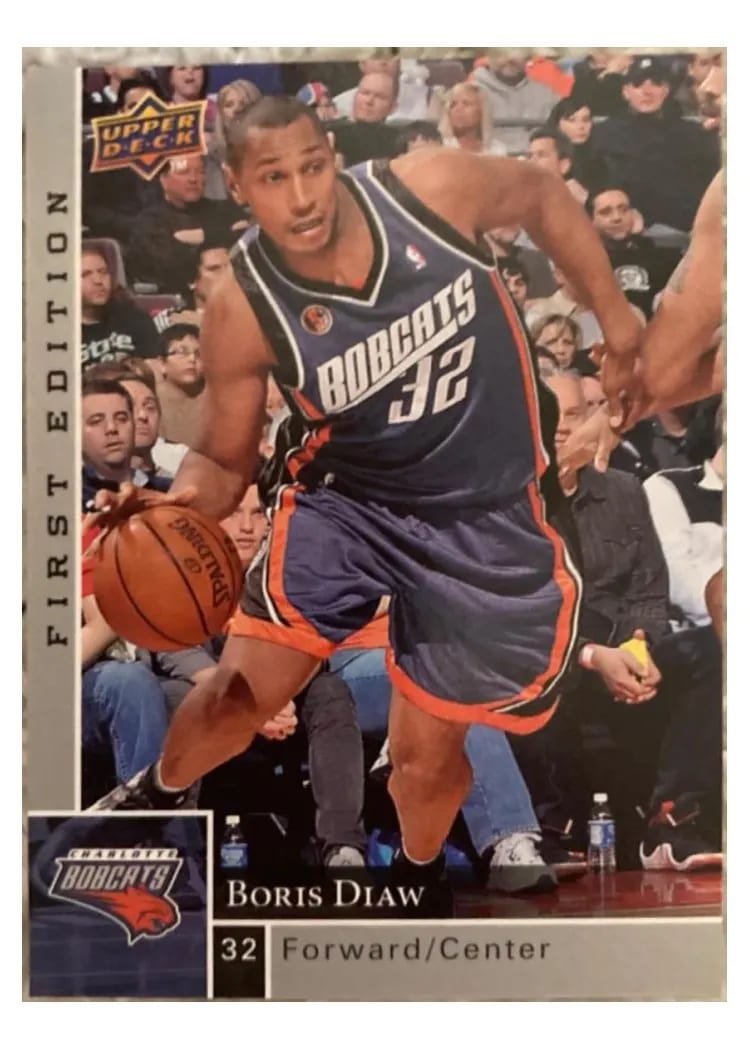 2009 Upper Deck First Edition Boris Diaw card
