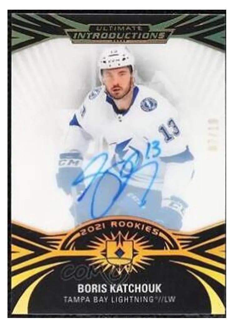 2021-22 Upper Deck Ultimate Collection Ultimate Introductions Boris Katchouk #UI-26 card