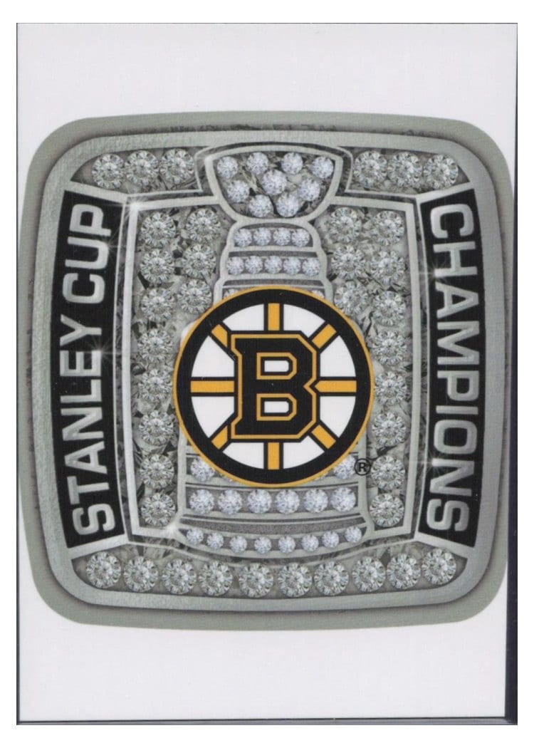 2024-25 Upper Deck Credentials Arena Giveaways - Championship Rings Boston Bruins #CR-BB card