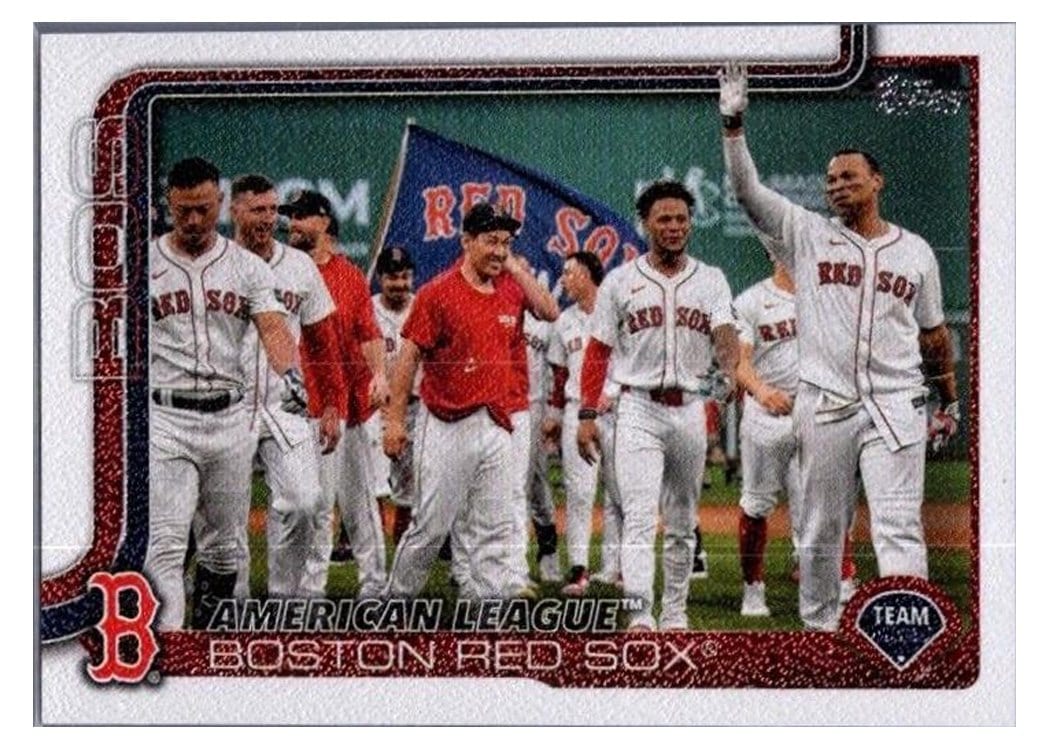 2025 Topps Base Set Boston Red Sox Canvas #264 card
