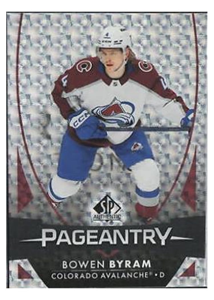 2023-24 SP Authentic Pageantry Bowen Byram #P-24 card